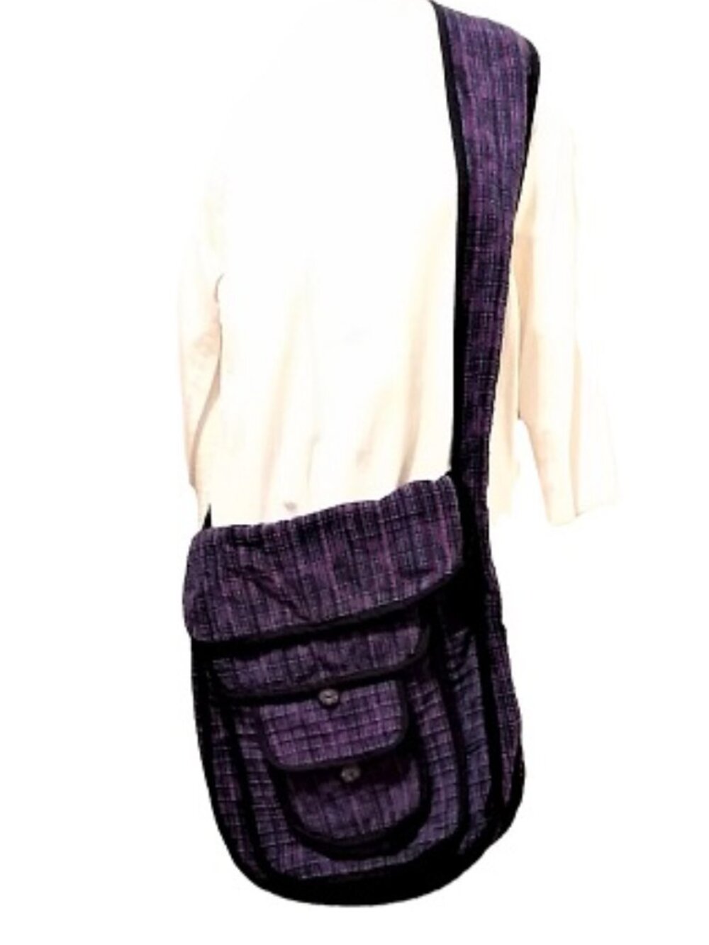 Handmade BOHO Crossbody Messenger Bag